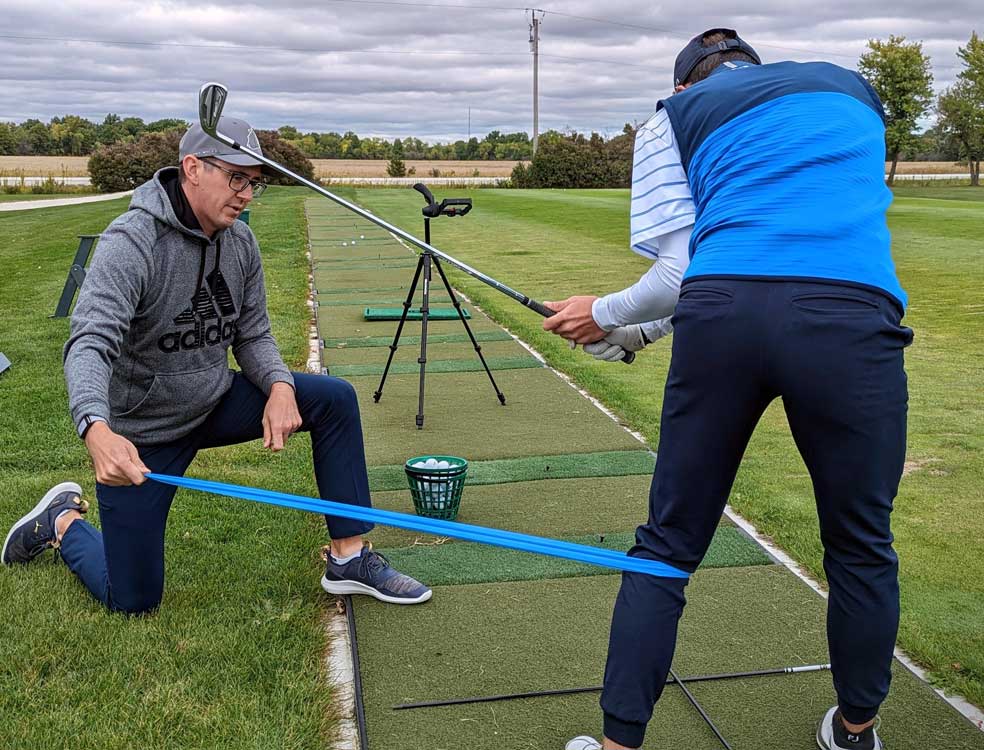 Golf Coach Ryan Robillard of Windsor, Essex County has over 3,500 of teaching experience.